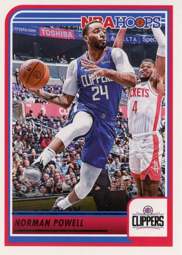 Norman Powell #58 Los Angeles Clippers | 2023-24 NBA Hoops