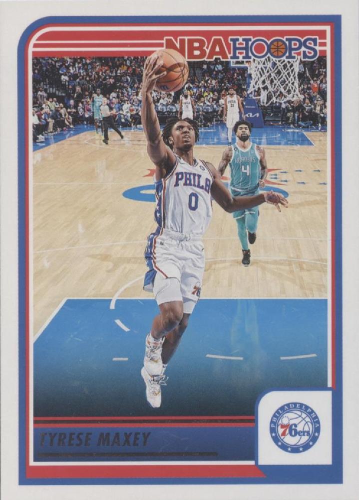 Tyrese Maxey #66 Philadelphia 76ers | 2023-24 NBA Hoops