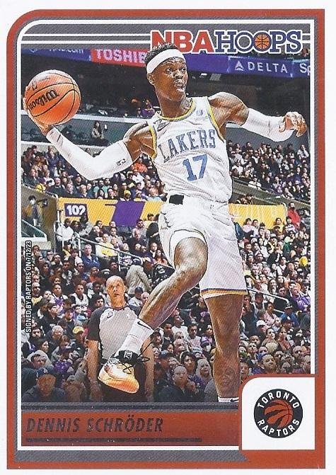 Dennis Schroder #77 Toronto Raptors | 2023-24 NBA Hoops