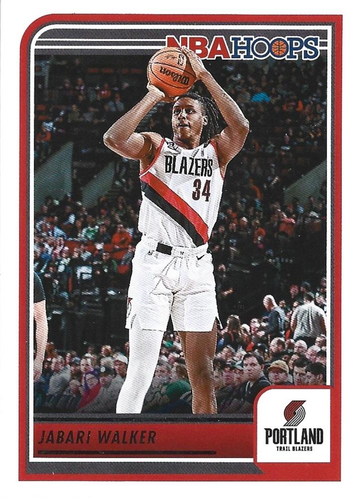 Jabari Walker #89 Portland Trail Blazers | 2023-24 NBA Hoops