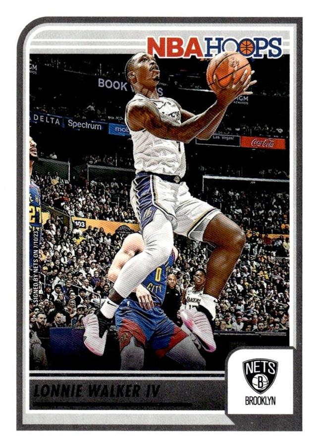 Lonnie Walker IV #110 Brooklyn Nets | 2023-24 NBA Hoops