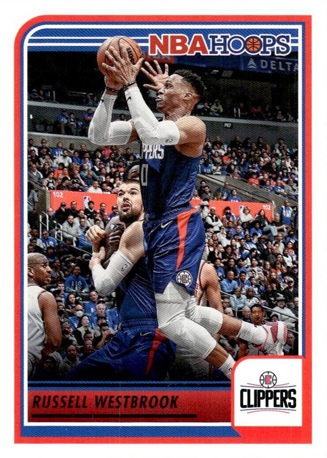 Russell Westbrook #129 Los Angeles Clippers | 2023-24 NBA Hoops