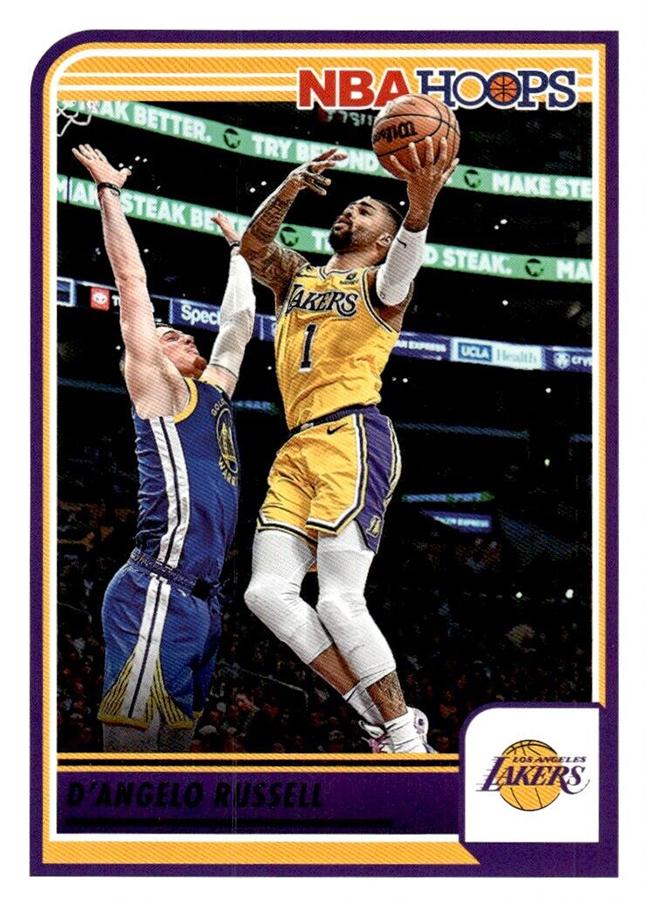 D'Angelo Russell #140 Los Angeles Lakers | 2023-24 NBA Hoops