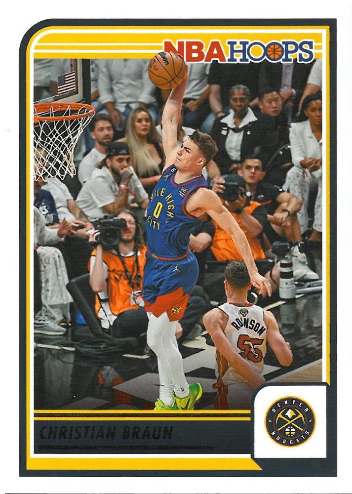 Christian Braun #154 Denver Nuggets | 2023-24 NBA Hoops