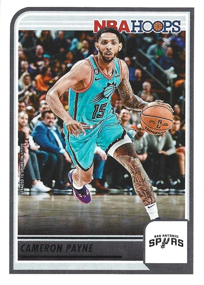Cameron Payne #157 San Antonio Spurs | 2023-24 NBA Hoops