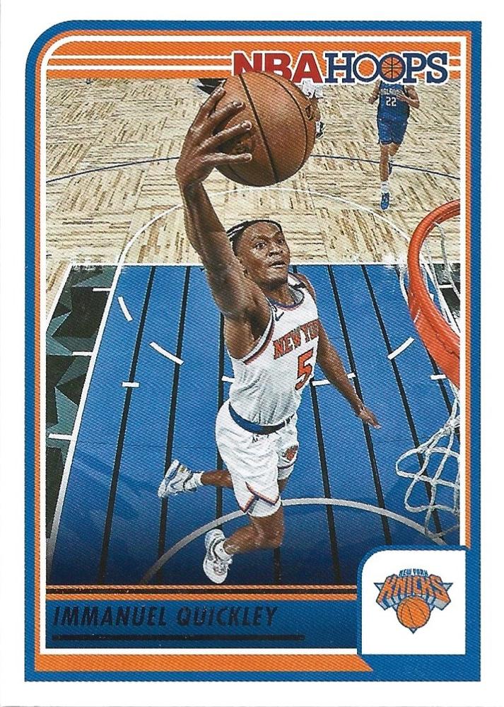Immanuel Quickley #160 New York Knicks | 2023-24 NBA Hoops