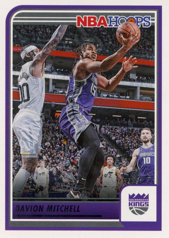 Davion Mitchell #182 Sacramento Kings | 2023-24 NBA Hoops