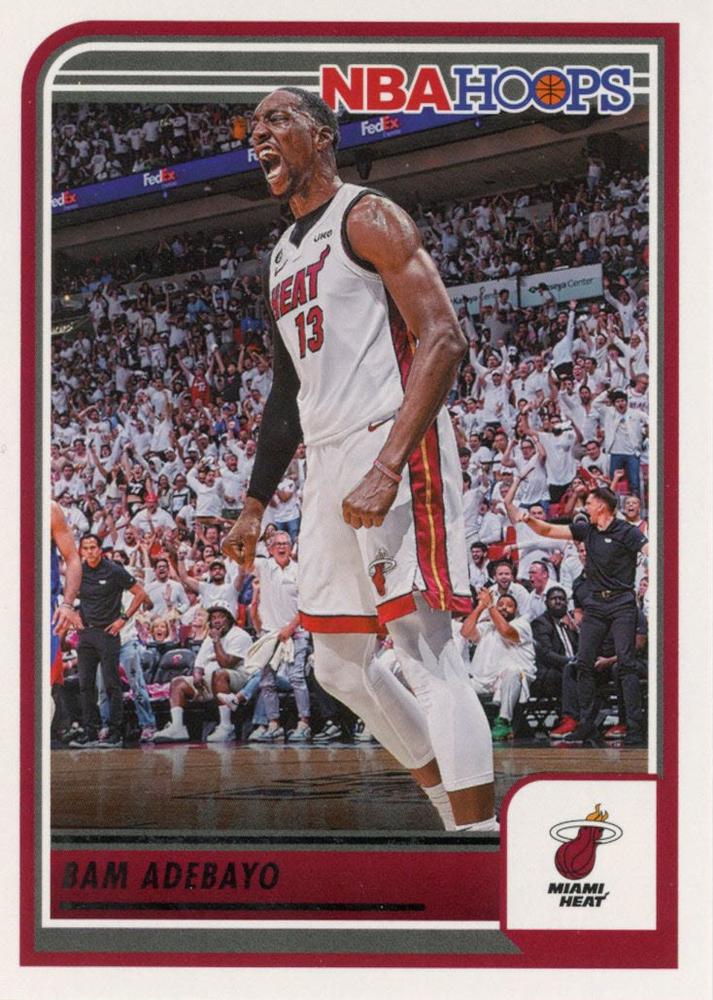 Bam Adebayo #195 Miami Heat | 2023-24 NBA Hoops