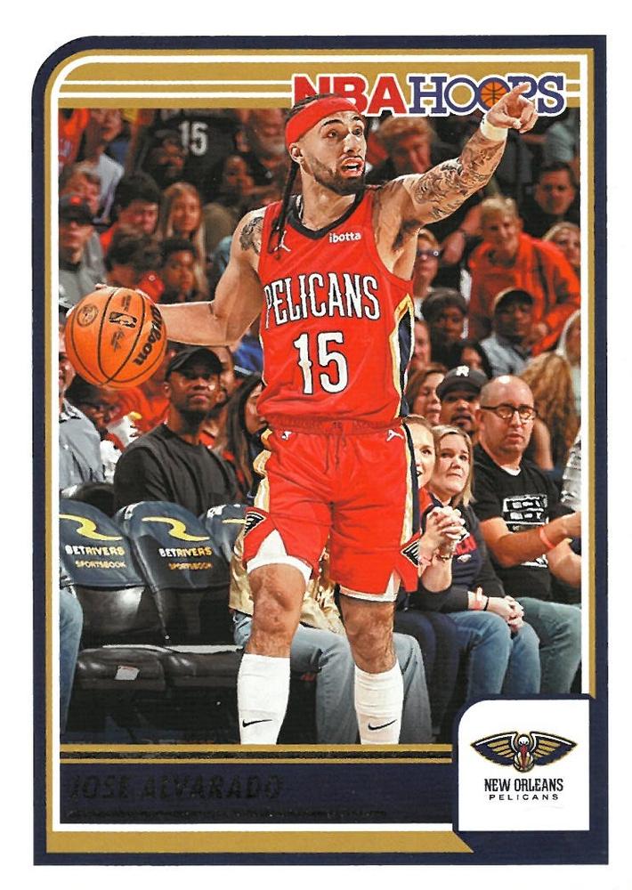 Jose Alvarado #209 New Orleans Pelicans | 2023-24 NBA Hoops