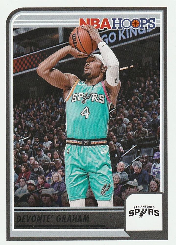 Devonte' Graham #219 San Antonio Spurs | 2023-24 NBA Hoops