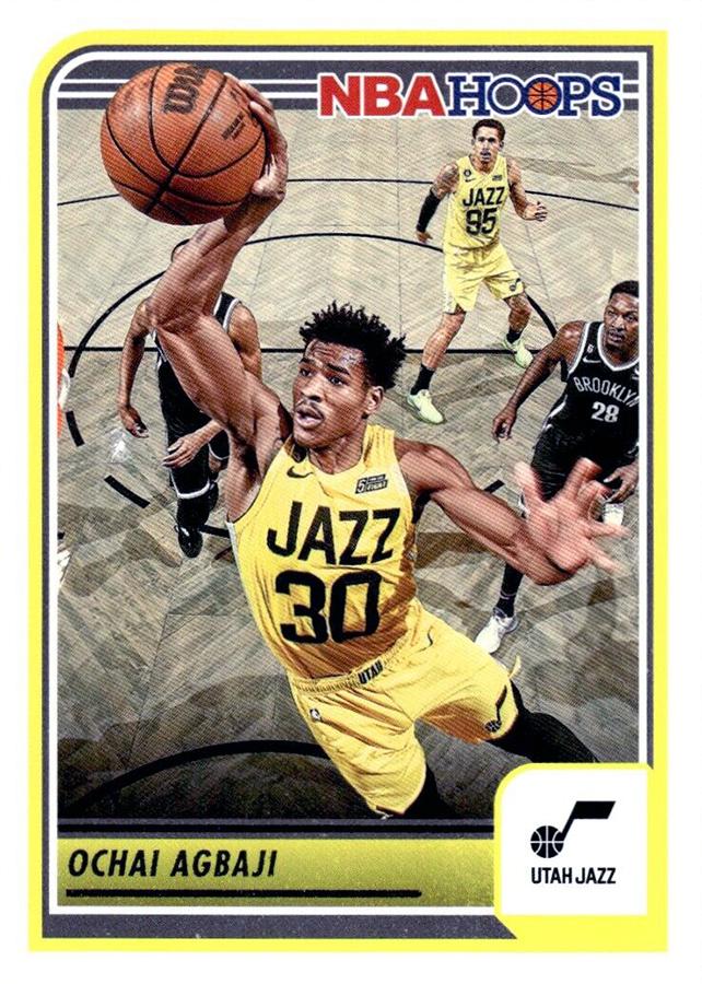 Ochai Agbaji #228 Utah Jazz | 2023-24 NBA Hoops