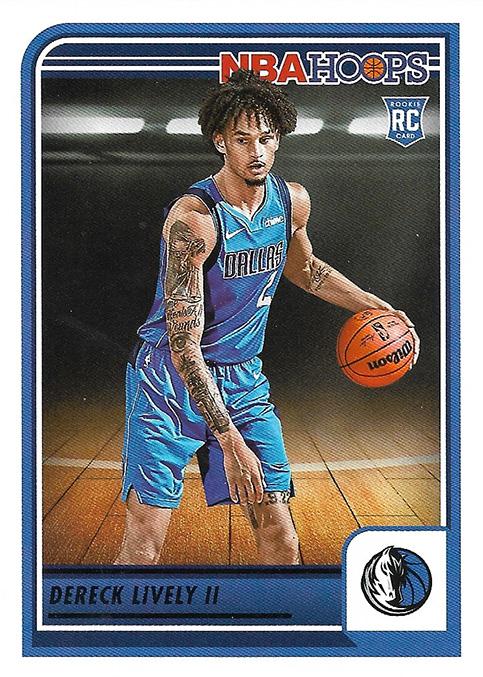 Dereck Lively II #241 Dallas Mavericks Rookie | 2023-24 NBA Hoops