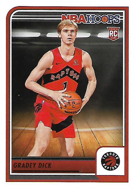 Gradey Dick #243 Toronto Raptors Rookie | 2023-24 NBA Hoops