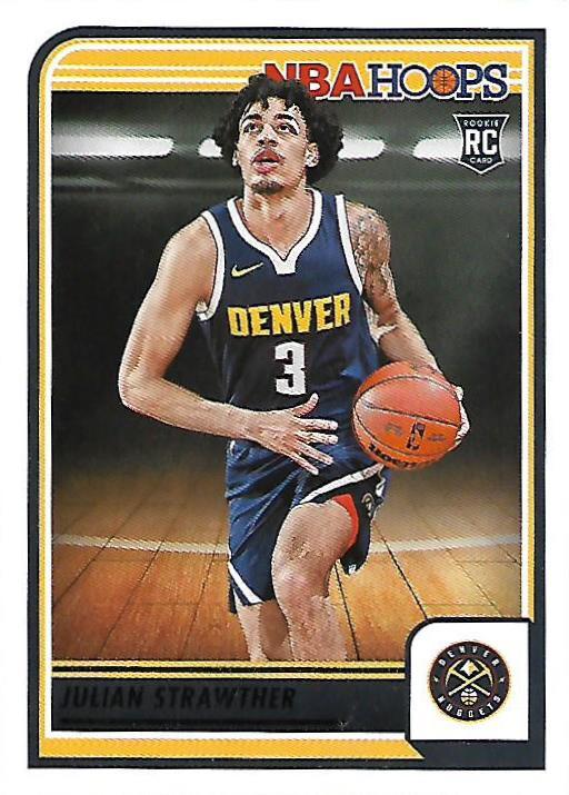 Julian Strawther #250 Denver Nuggets Rookie | 2023-24 NBA Hoops