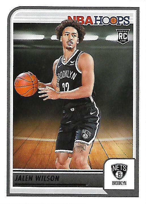 Jalen Wilson #258 Brooklyn Nets Rookie | 2023-24 NBA Hoops