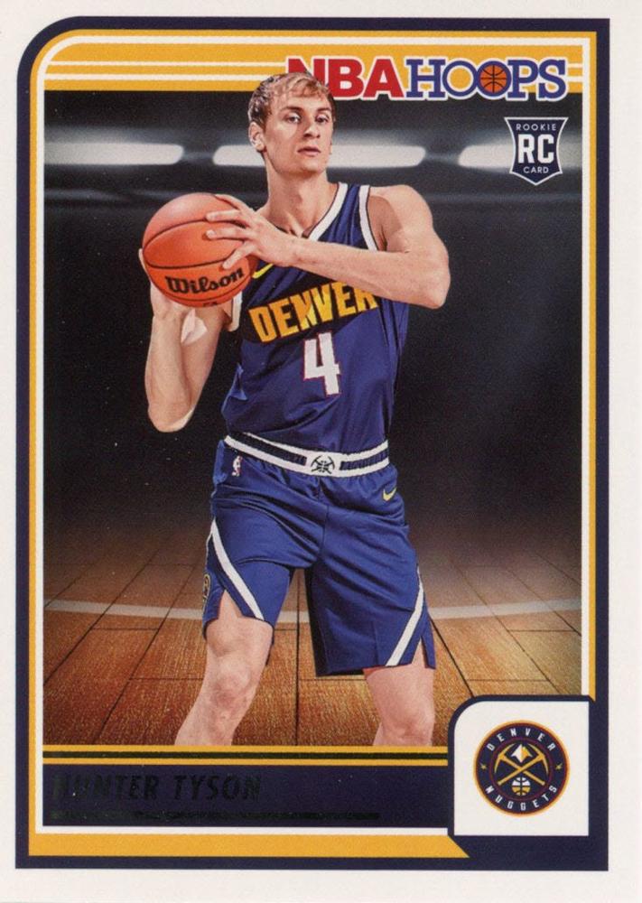 Hunter Tyson #259 Denver Nuggets Rookie | 2023-24 NBA Hoops