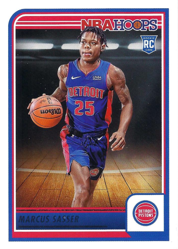Marcus Sasser #260 Detroit Pistons Rookie | 2023-24 NBA Hoops