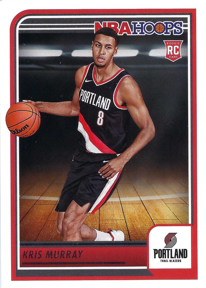 Kris Murray #262 Portland Trail Blazers Rookie | 2023-24 NBA Hoops