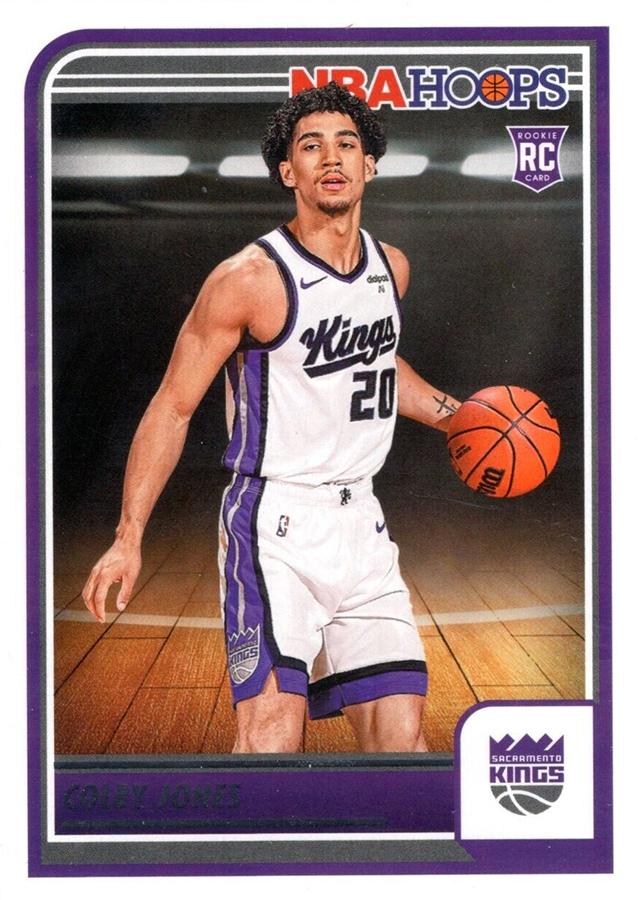 Colby Jones #270 Sacramento Kings Rookie | 2023-24 NBA Hoops
