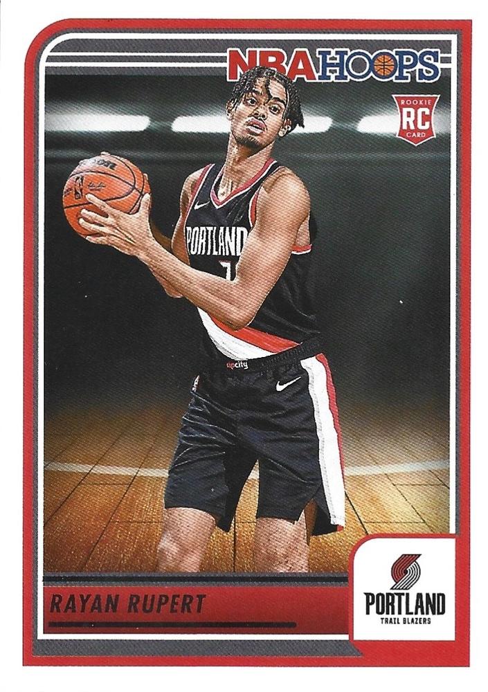 Rayan Rupert #273 Portland Trail Blazers Rookie | 2023-24 NBA Hoops