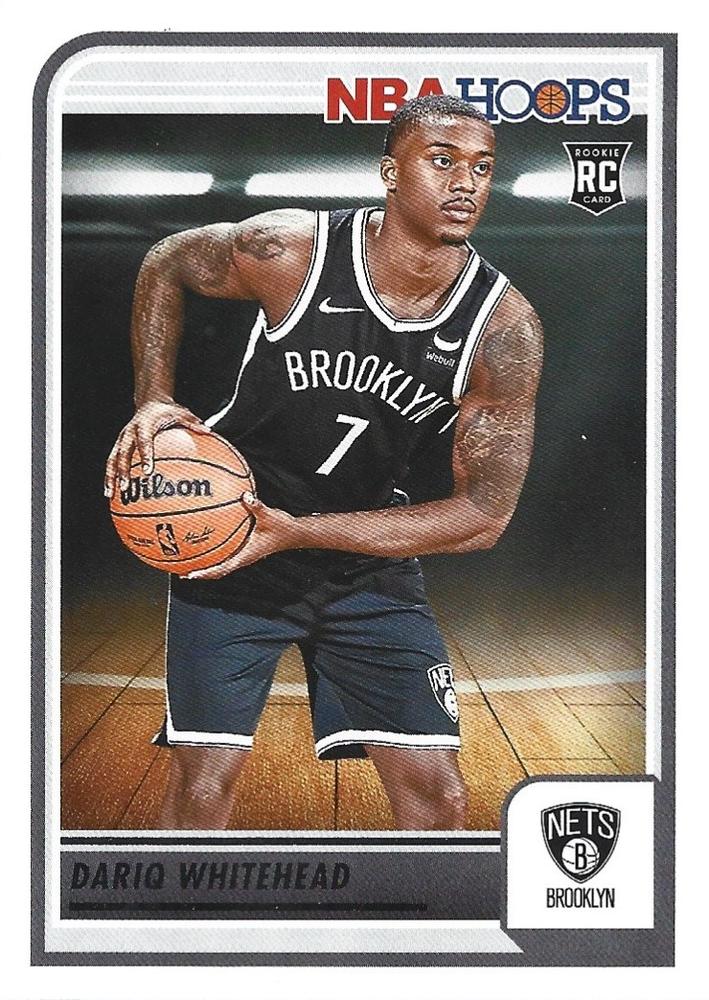Dariq Whitehead #274 Brooklyn Nets Rookie | 2023-24 NBA Hoops