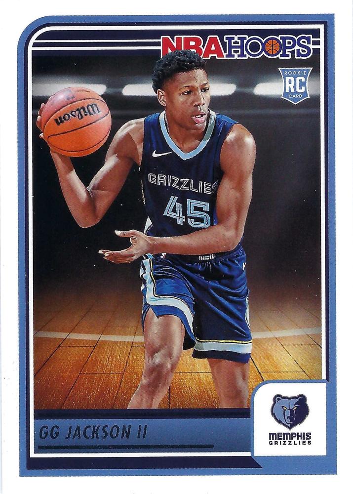 GG Jackson II #275 Memphis Grizzlies Rookie | 2023-24 NBA Hoops