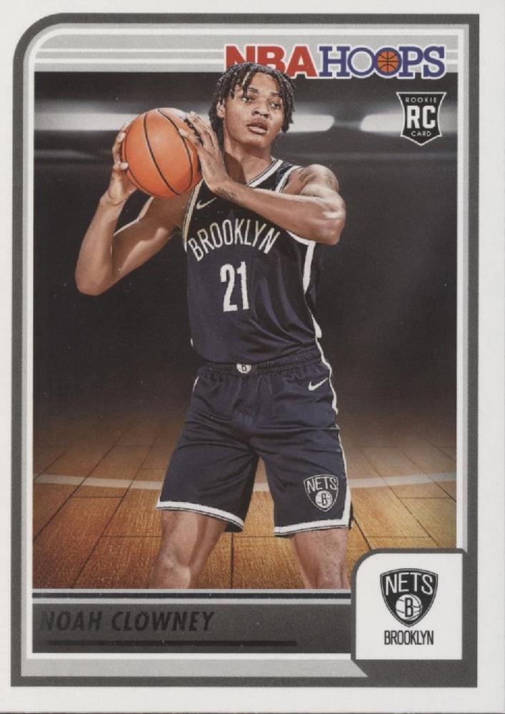 Noah Clowney #280 Brooklyn Nets Rookie | 2023-24 NBA Hoops