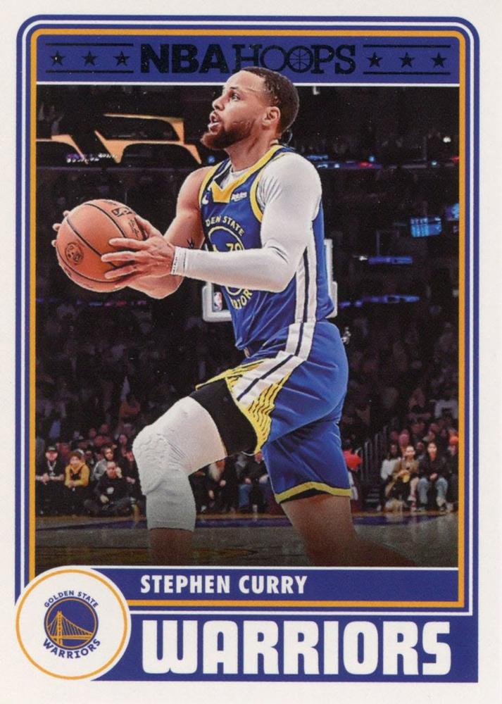 Stephen Curry #292 Golden State Warriors Hoops Tribute | 2023-24 NBA Hoops