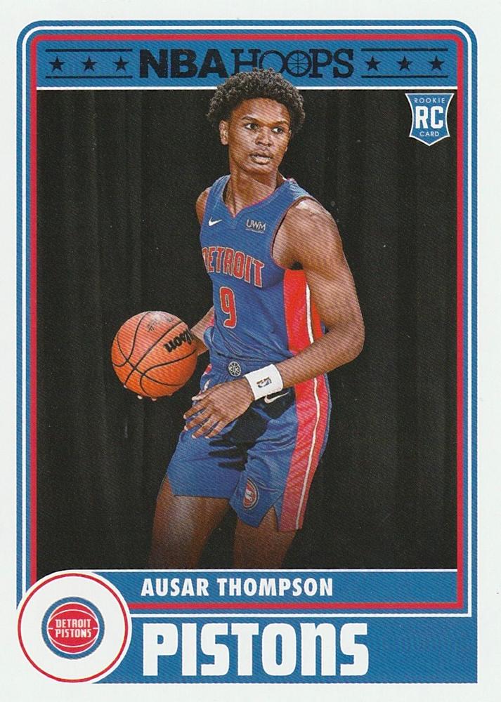 Ausar Thompson #293 Detroit Pistons Hoops Tribute | 2023-24 NBA Hoops