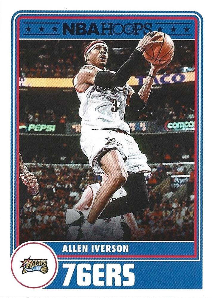 Allen Iverson #296 Philadelphia 76ers Hoops Tribute | 2023-24 NBA Hoops