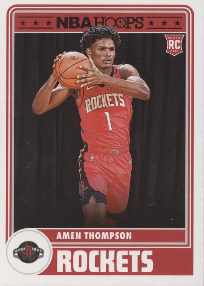 Amen Thompson #300 Houston Rockets Hoops Tribute | 2023-24 NBA Hoops