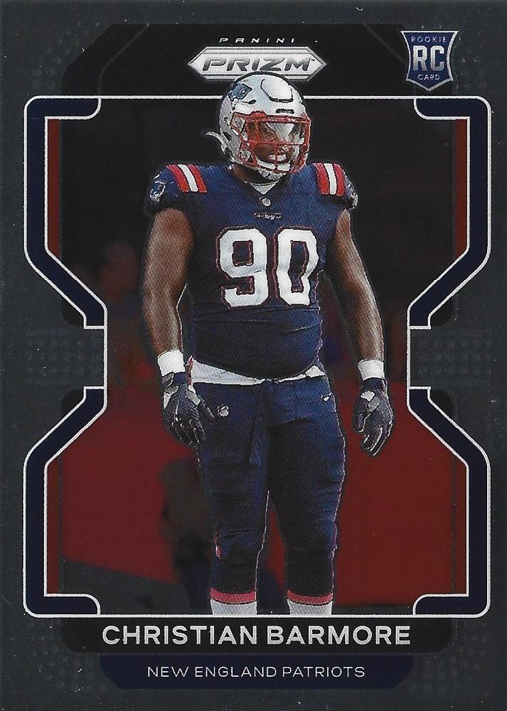 Christian Barmore #388 New England Patriots | 2021 Panini Prizm | NFL Football
