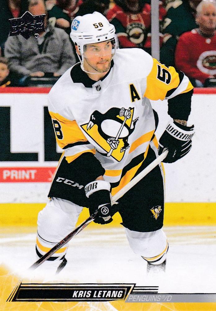 Kris Letang #388 Pittsburgh Penguins | 2022-23 Upper Deck