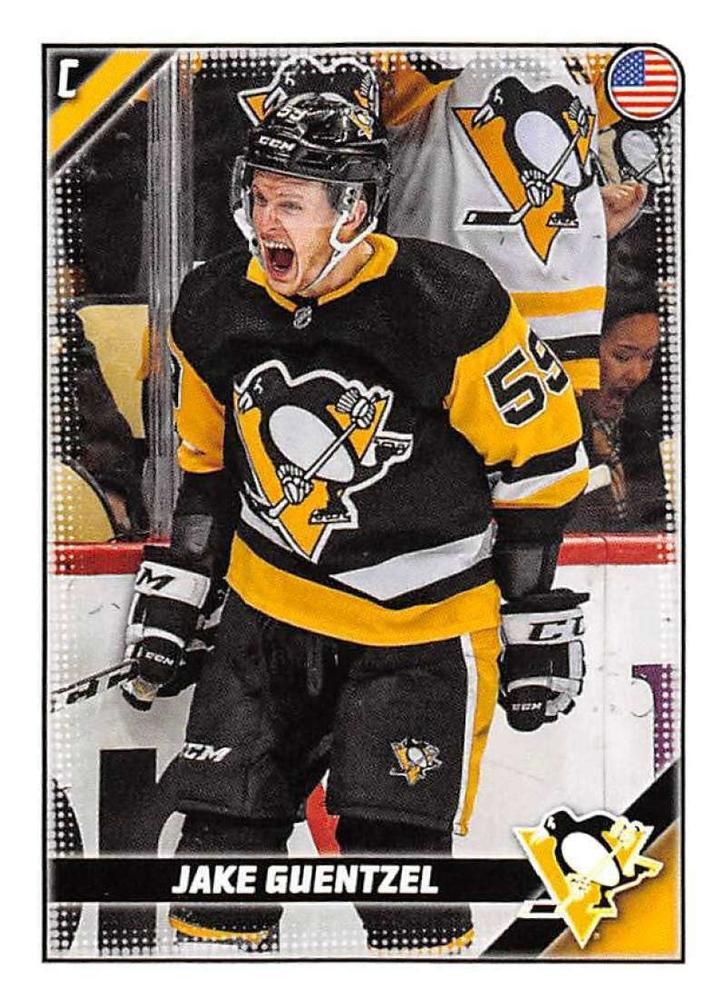 Jake Guentzel #389 Pittsburgh Penguins | 2019-20 Topps NHL Sticker Collection