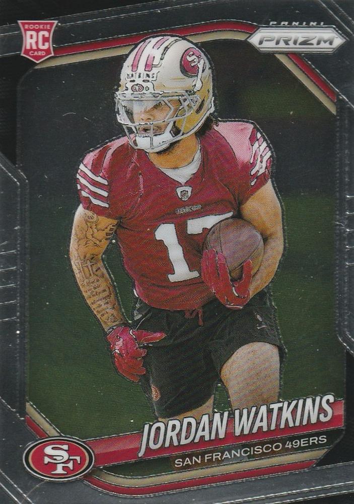 Jordan Watkins #389 San Francisco 49ers | 2025 Panini Prizm | NFL Football