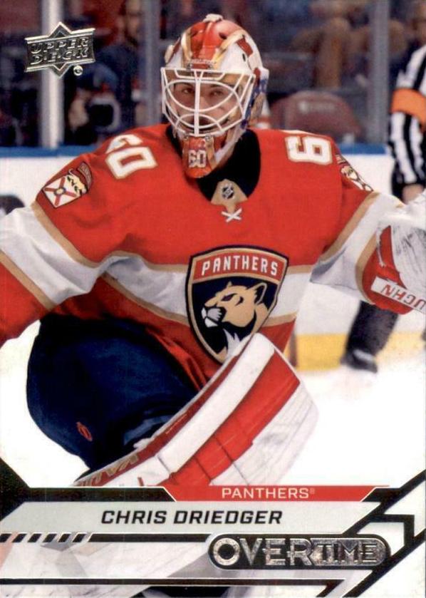 Chris Driedger #38 Florida Panthers | 2020-21 Upper Deck Overtime