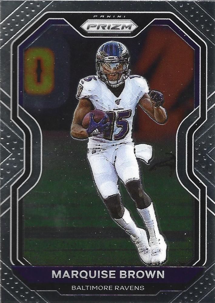Marquise Brown #38 Baltimore Ravens | 2020 Panini Prizm | NFL Football