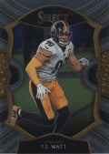 T.J. Watt #38 Pittsburgh Steelers | 2020 Panini Select |  | NFL Football