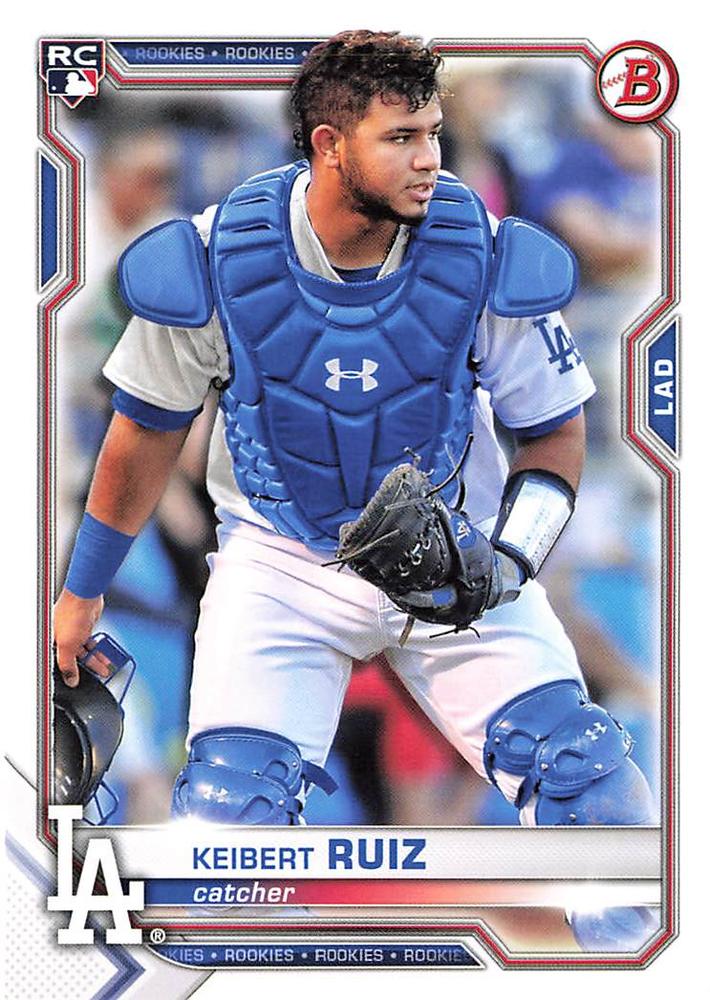 Keibert Ruiz #38 Los Angeles Dodgers | 2021 Bowman