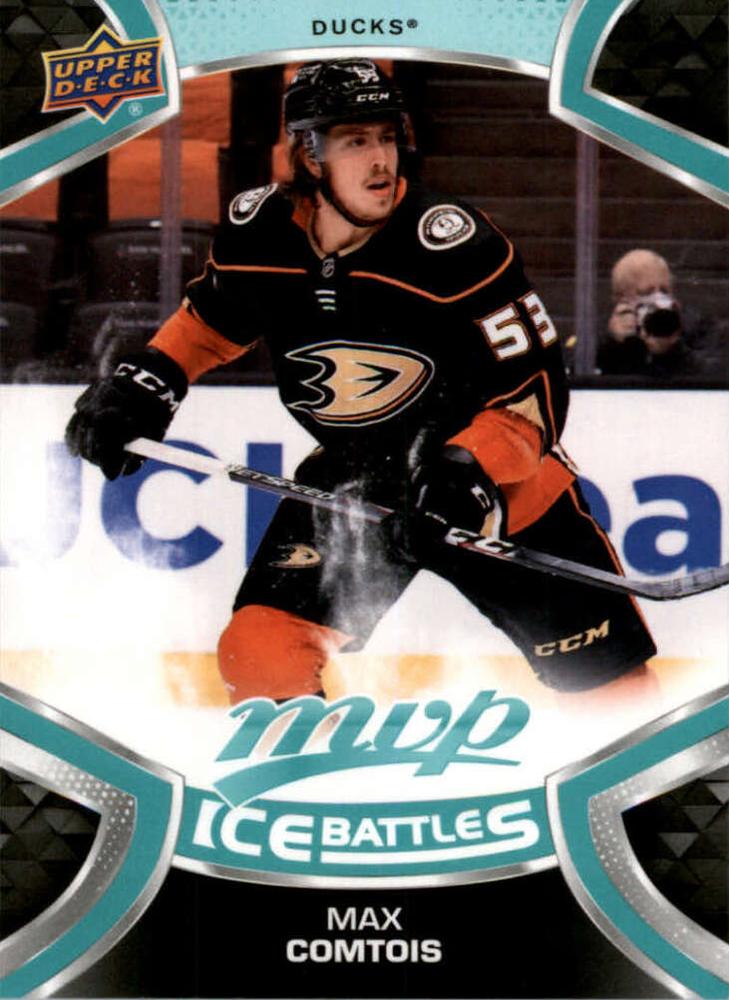 Maxime Comtois #38 Anaheim Ducks | 2021-22 Upper Deck MVP Ice Battles