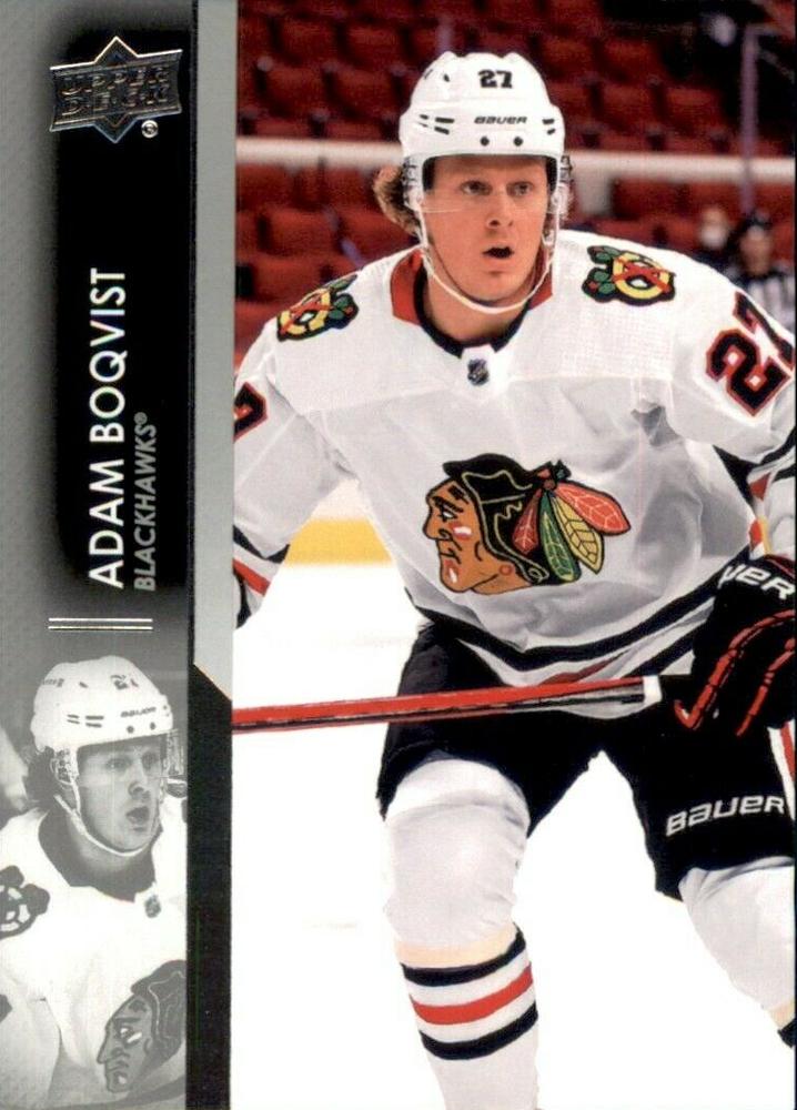Adam Boqvist #38 Chicago Blackhawks | 2021-22 Upper Deck