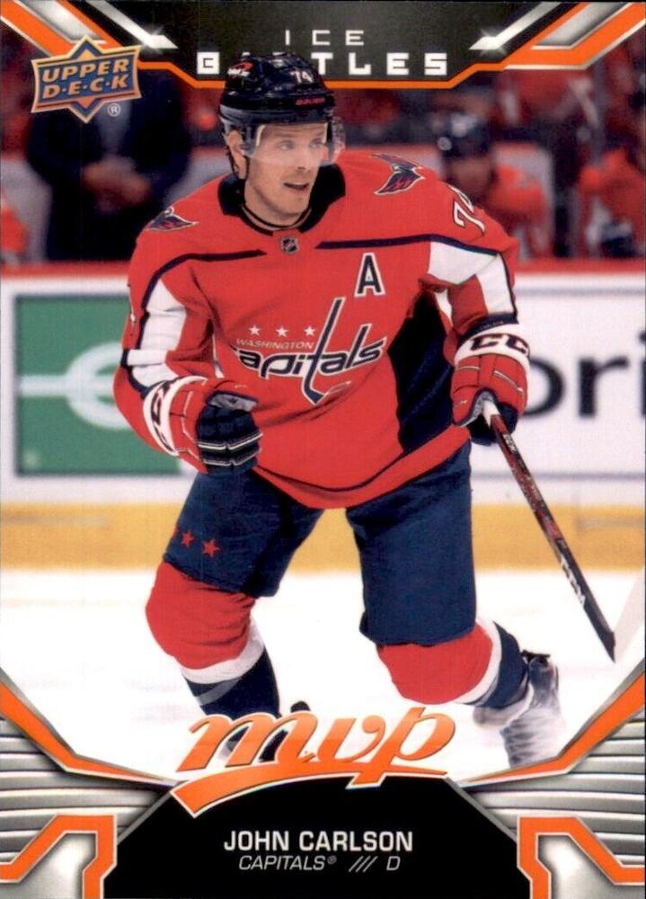 John Carlson #38 Washington Capitals | 2022-23 Upper Deck MVP Ice Battles