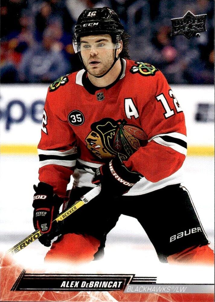 Alex DeBrincat #38 Chicago Blackhawks | 2022-23 Upper Deck