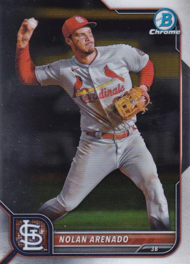 Nolan Arenado #38 St. Louis Cardinals | 2022 Bowman Chrome