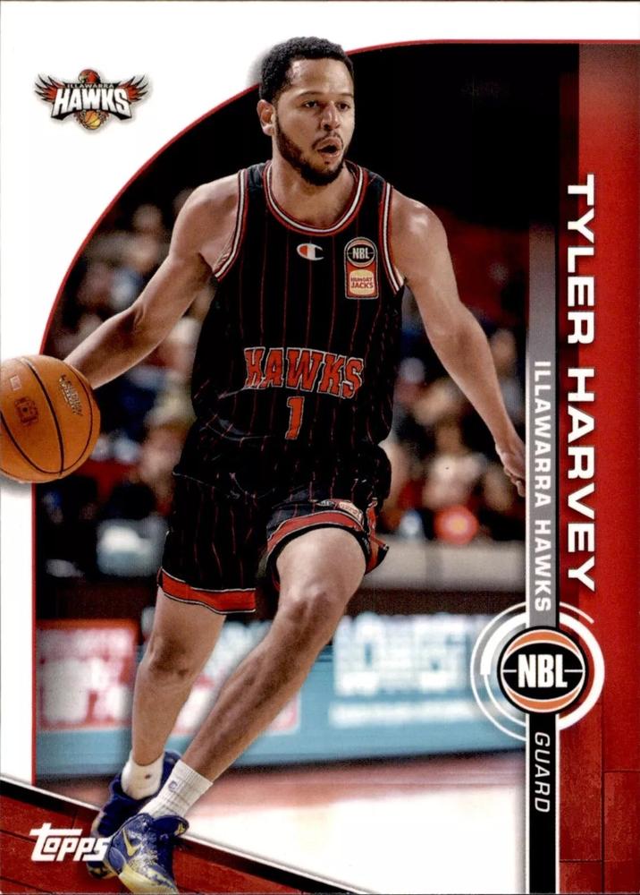 Tyler Harvey #38 Illawarra Hawks | 2023-24 Topps NBL