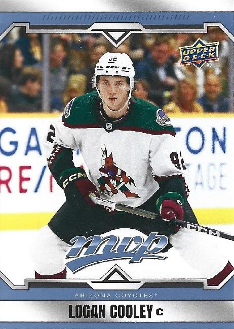 Logan Cooley #38 Arizona Coyotes | 2024-25 Upper Deck MVP