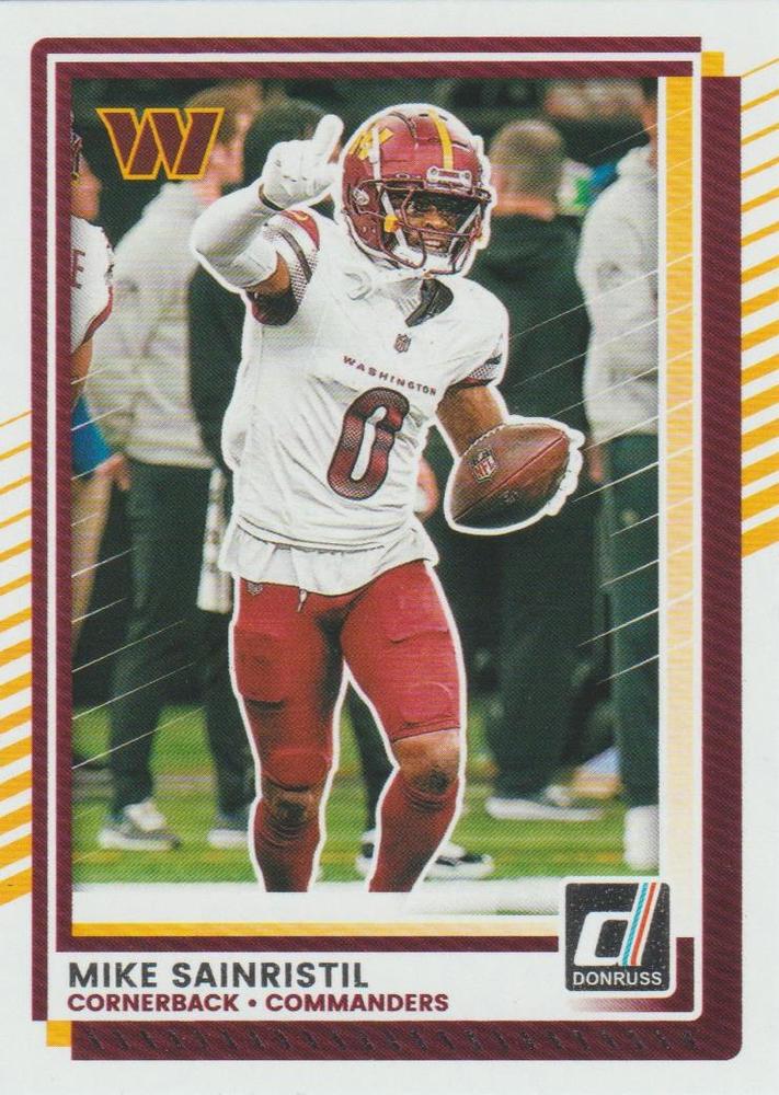Mike Sainristil #38 Washington Commanders | 2025 Donruss | NFL Football