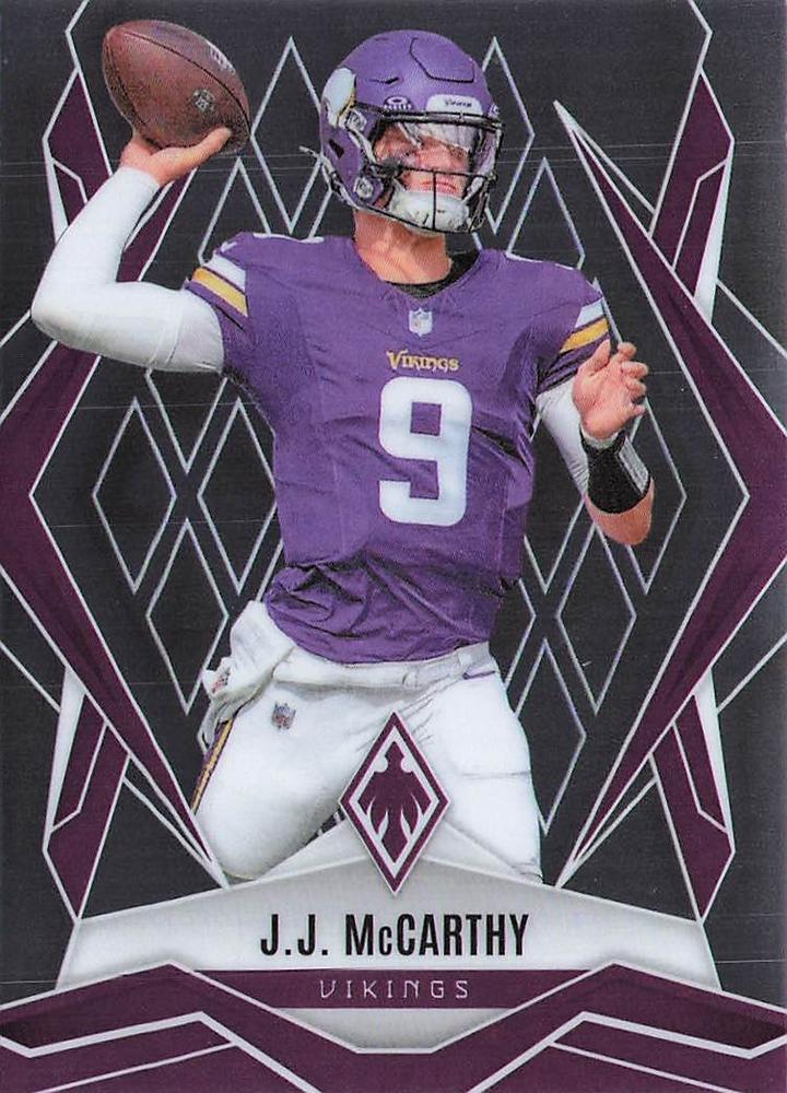 J.J. McCarthy #38 Minnesota Vikings | 2025 Panini Phoenix | NFL Football