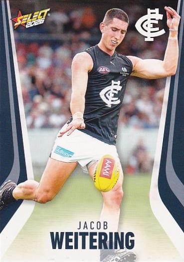 Jacob Weitering #38 Carlton Blues | 2026 Select AFL Footy Stars