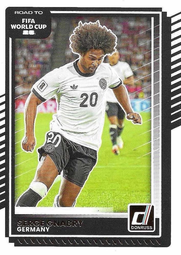 Serge Gnabry #38 Germany | 2025-26 Donruss Road to FIFA World Cup